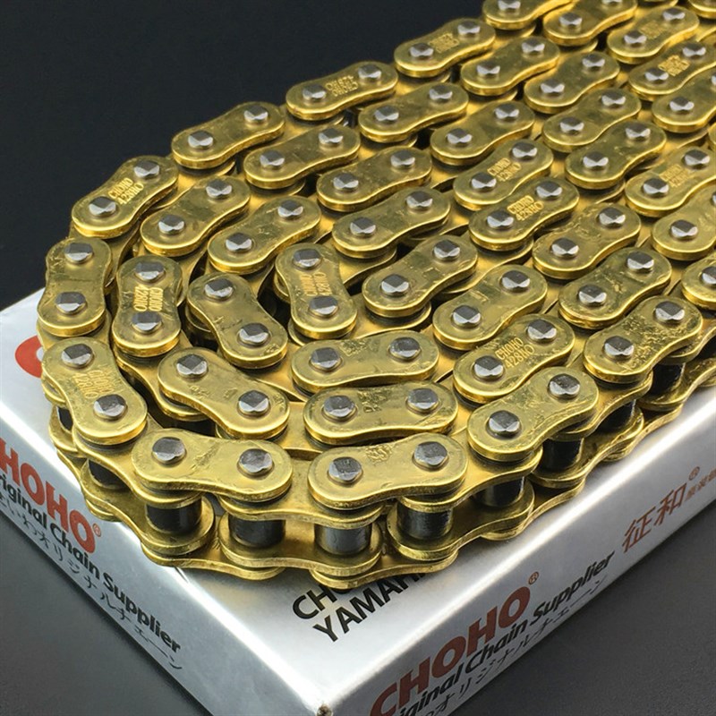 适用春风摩托车150NK链轮链条CF150-3/3OA套链大小牙盘静音油封链