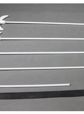 四氟搅拌棒 聚四氟乙稀搅拌浆 F4耐腐蚀 实验搅拌机专用两片叶