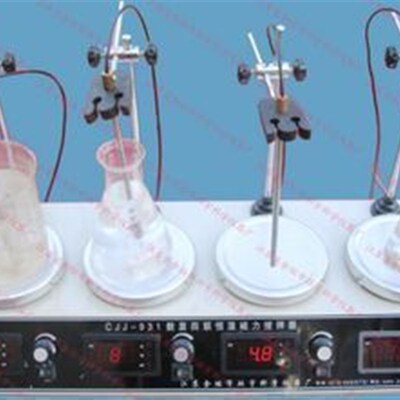 CJJ-931型四联恒温搅拌器 数显搅拌器 实验室搅拌机