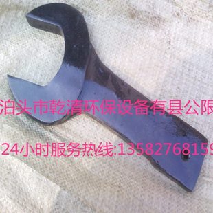 单头敲击呆扳手直柄叉口扳手重型单头开口扳手锤击叉口扳手S115