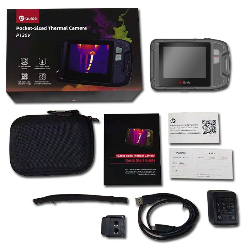 高德P120V热成像仪210工业便捷口袋高清触摸屏高精度红外热成像