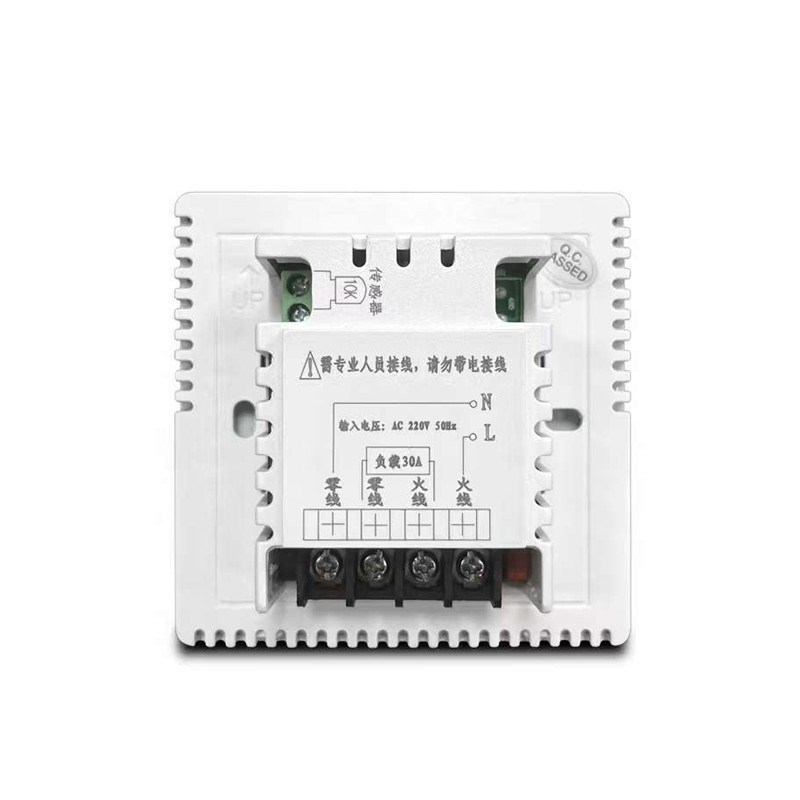 电地暖温控器电暖炕电热膜电地热暖气碳晶墙暖家用电采暖开关面板