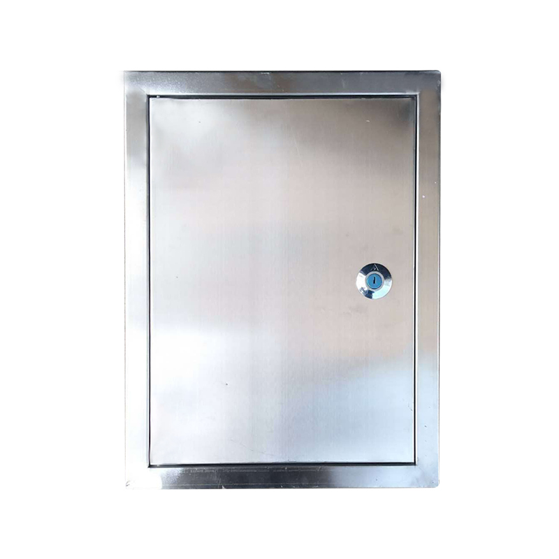 暗装不锈钢配电箱室内300*400*1G60嵌墙式水表箱落井门可定做