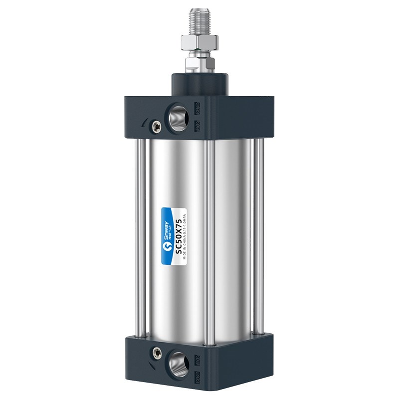 标准气缸亚德客型小型气动大推力SC32X40X50X63X75X100X125X160-S