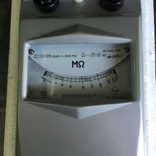 杭州东顺ZC11D-10型兆欧表绝缘电阻测试仪摇表2500V 0-2500M
