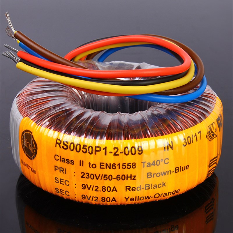 【Talema】50W双6V 9V 12V 15V 18V 25V 环形变压器进口 环牛50VA