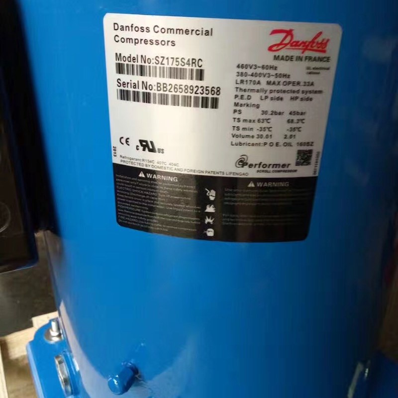 SM185S4RC SZ185S4RC SM175S4CC SZ175S4RC全新原装丹佛斯压缩机