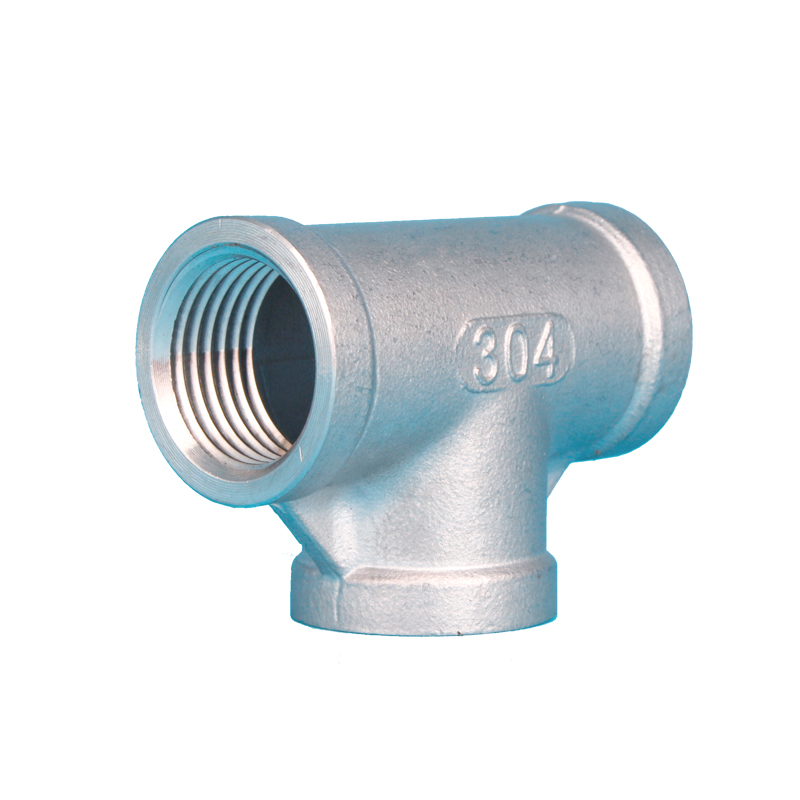304不锈钢内丝三通接头水管连接内螺纹丝扣dn15dn25dn32dn40dn50