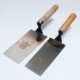 不锈钢一体皿刀抹泥刀灰匙抹灰刀抹子重庆周巴子填缝皿子泥工工具