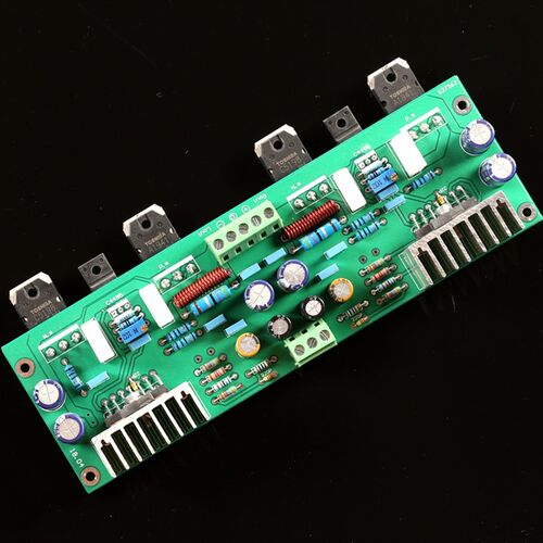 【UPC1298V】 80w*2双声道后级功放板    PK LM3886