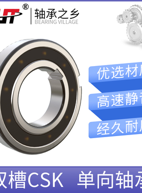 单向轴承超越离合器带键槽CSK 8/10/12/15/17/20/25/30/35/40 PP