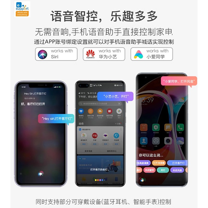 易微联WiFi温度温湿度远程控制模块手机APP智能开关12v/220V供电