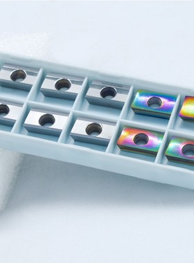 不锈钢淬火刀粒数控铣刀片高硬度材质铝合金铜AP11刀片锁牙刀头飞