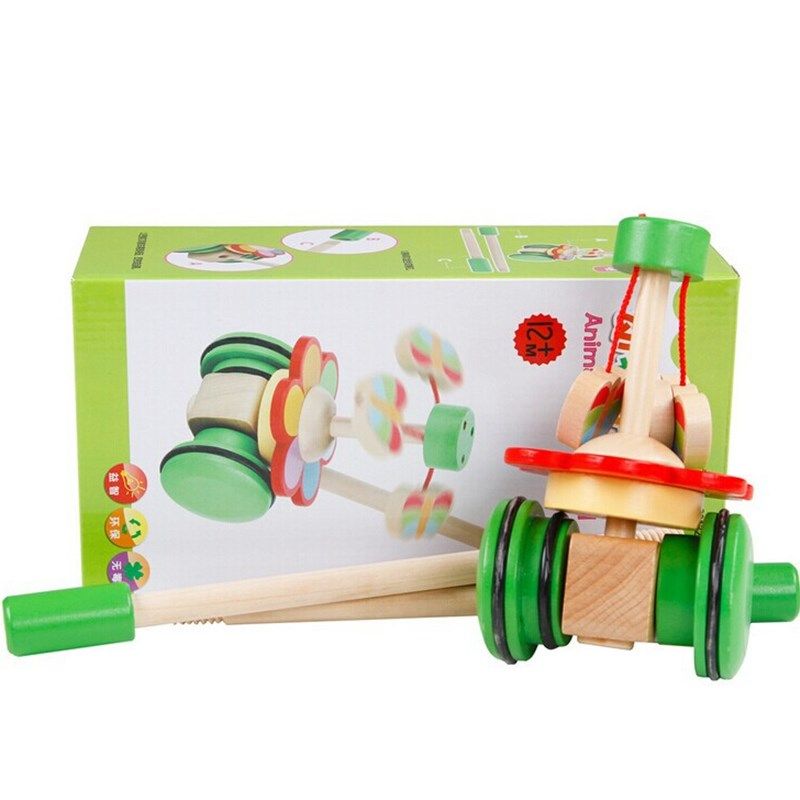 高品质 木制动物单杆手推车学步车旋转蝴蝶宝宝益智玩具婴儿助车,玩具/童车/益智/积木/模型,其它早教玩具类,淘宝优惠券,粉丝福利购,淘宝优惠卷