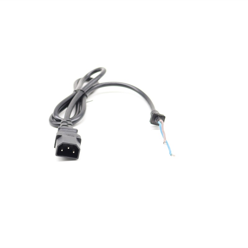 小刀新国标电动电瓶车充电器1平方电源线爱玛插头输出转换连接线