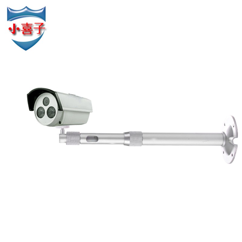 2米 100伸200cm监控伸缩支架监控支架加长万向吊装监控杆摄像