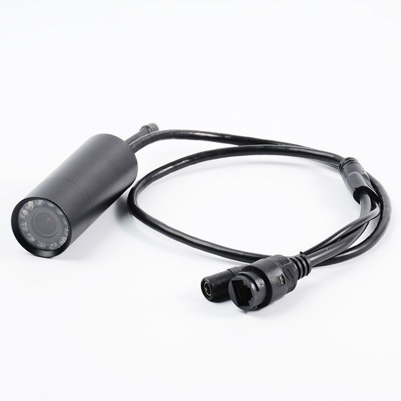 200/400/500万高清笔筒网络摄像机夜视POE摄像头LED灯工业摄像头