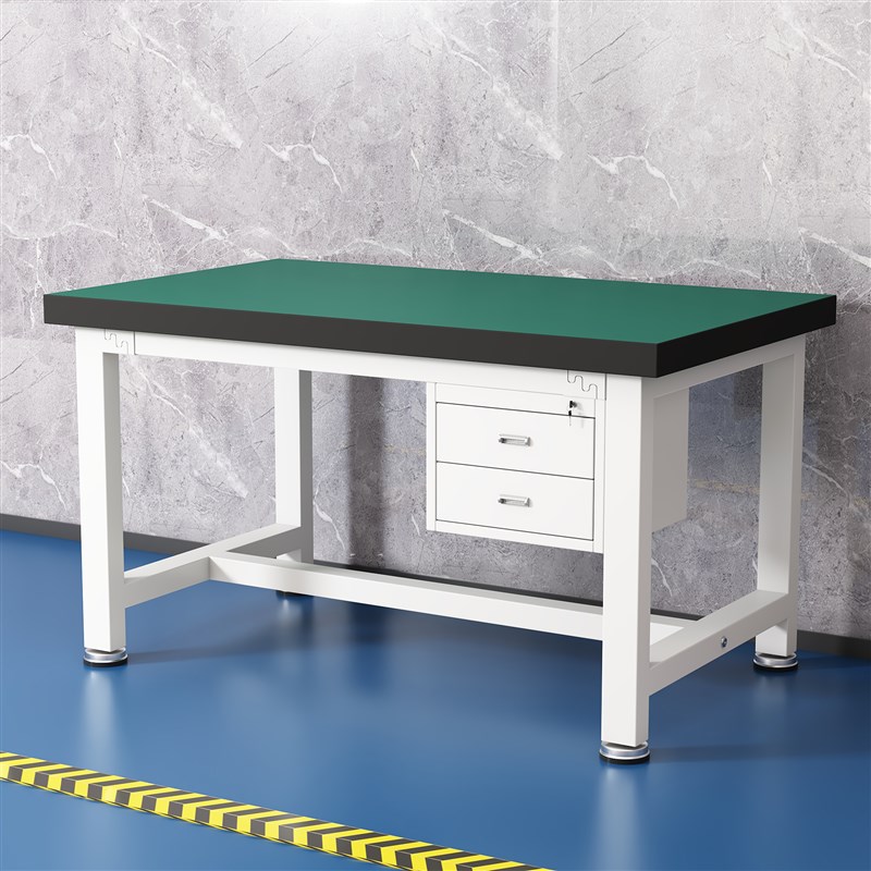 重型加厚防静电工作n台学校实验室检验桌工厂维修桌钳工打包操作