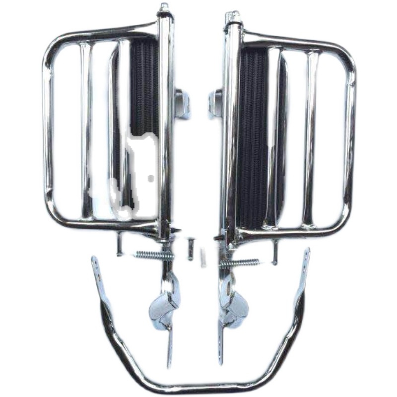 摩托车太子后侧翻翻板折叠载重货架男装HJ125-8 小太子V通用GN-12