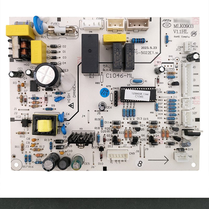 适用于美菱冰箱BCD-350WT/356WE电源板控制板C1046.-ML主板