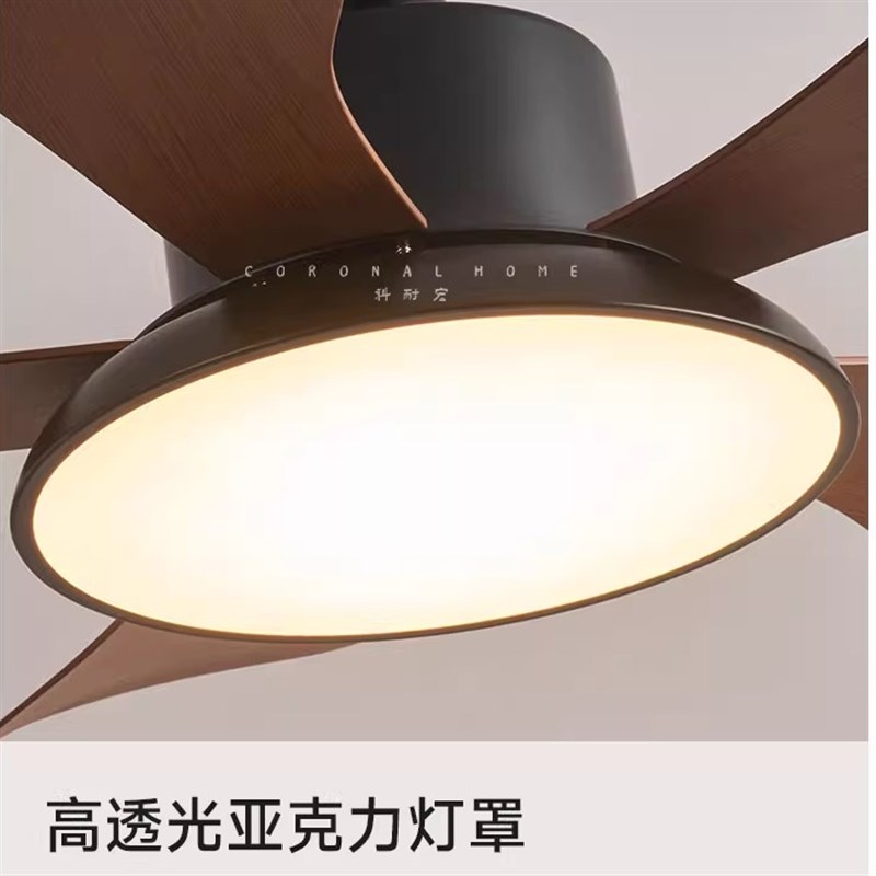 复古餐厅卧c室风扇灯吊扇灯工业小尺寸家用中古风小电扇灯卧室房