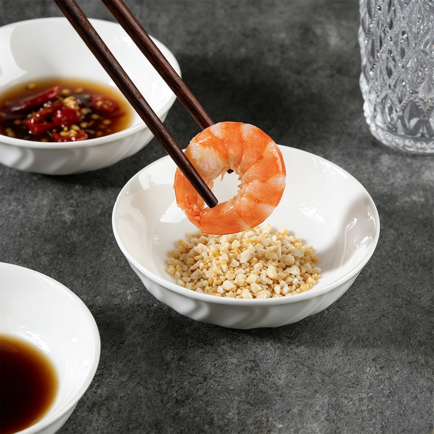 陶瓷小碟子家用菜盘凉菜碟子酱油醋干碟小盘子火锅蘸料碟调料味碟