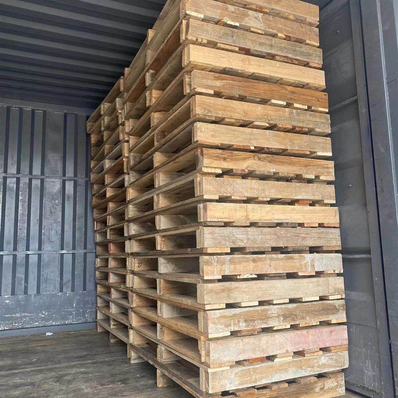 实木叉车托盘地牛木卡板防潮木栈板出口免熏蒸胶合板物流仓储托盘