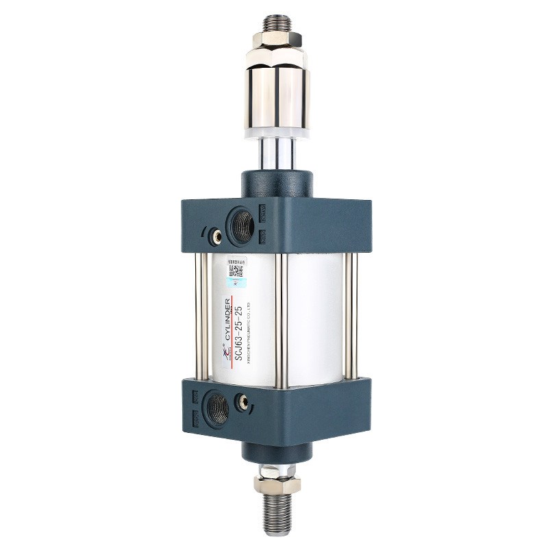 星辰气动标准气缸可调SCJ32X40X50*25X75X100*125X150*200-100S