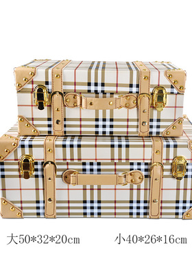 样板房衣帽间皮质桌面收纳盒储物盒首饰盒收纳箱软装家居饰品摆件