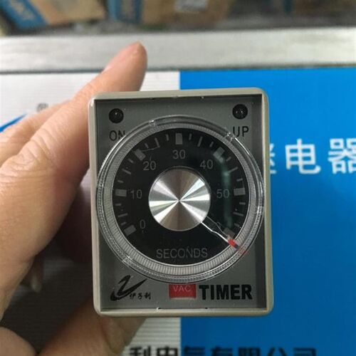 上海伊子利电气AH3-3时间继电器延时开关 AC220V 60S秒不带底座