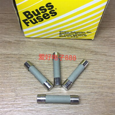 原装美国Buss BK/ABC-20-R 20A 250V 6X32 保险丝 陶瓷保险管
