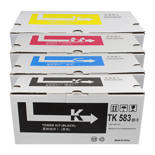 科思特TK-583粉盒 适用京瓷打印机 C5150dn P6021cdn 碳墨粉筒