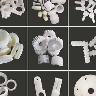 塑料件加工尼龙板pp聚四氟乙烯pom电木pa6pe棒圆形套加工非标定制