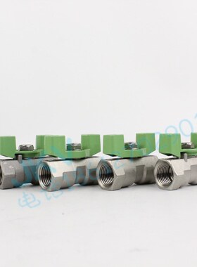 日本北泽开滋KITZ进口小球阀UTKMW蝶型手柄316不锈钢球阀全新原装