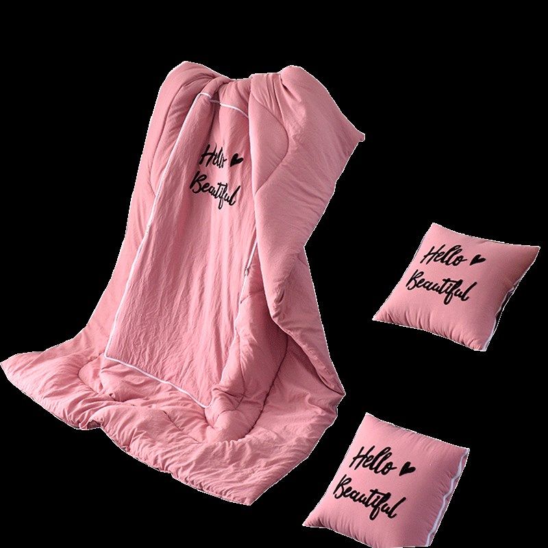 水洗棉毛巾刺绣抱枕被靠垫被两用抱枕被子午睡枕头靠枕靠垫空调被,居家布艺,抱枕被,淘宝优惠券,粉丝福利购,淘宝优惠卷