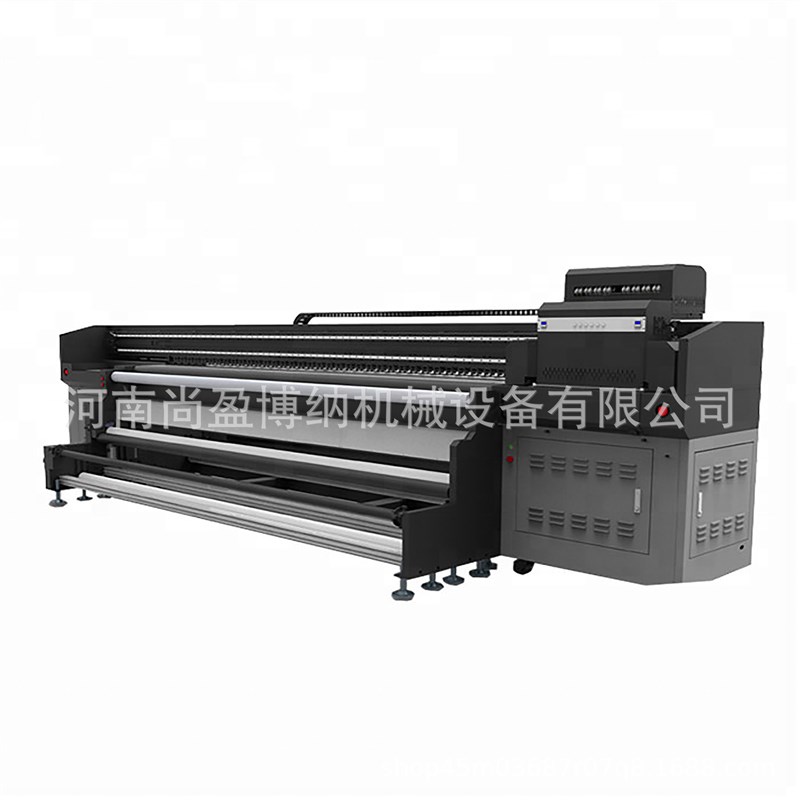 konica512i喷绘广告布打印机 UV打印机 3.2米广告灯箱布UV喷绘机