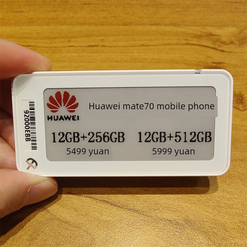 2.9英寸电子价格标签油墨屏幕超市货架产品价格标签显示电子价格