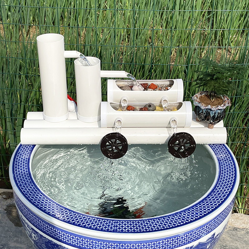 瓷缸加氧净水过滤免换水多合一吸便静音家用自动上水循.环过滤设