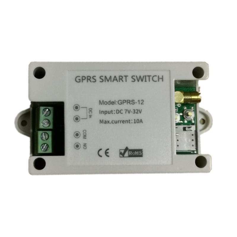 易微联手机APP远程控制GPRS无线遥控12v24v门禁电控门锁智能开关