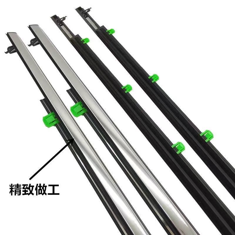 适用07 08 09 1o0 11年款CRV车窗玻璃外压条 车门防水密封胶条亮