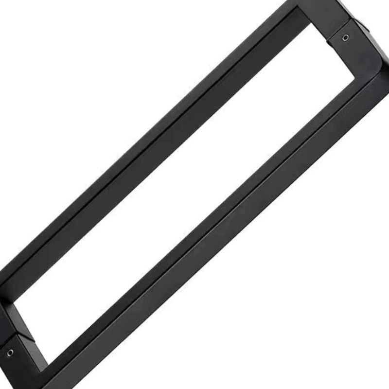 淋浴房极简拉手浴室玻璃门L型把手304不锈钢推拉门移门木门极窄