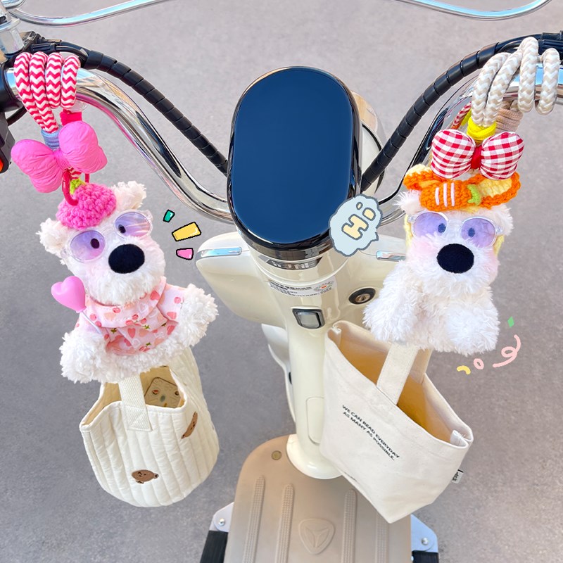 西高地电动车挂钩前置通用电瓶摩托自行车婴儿车强力承重挂物钩女