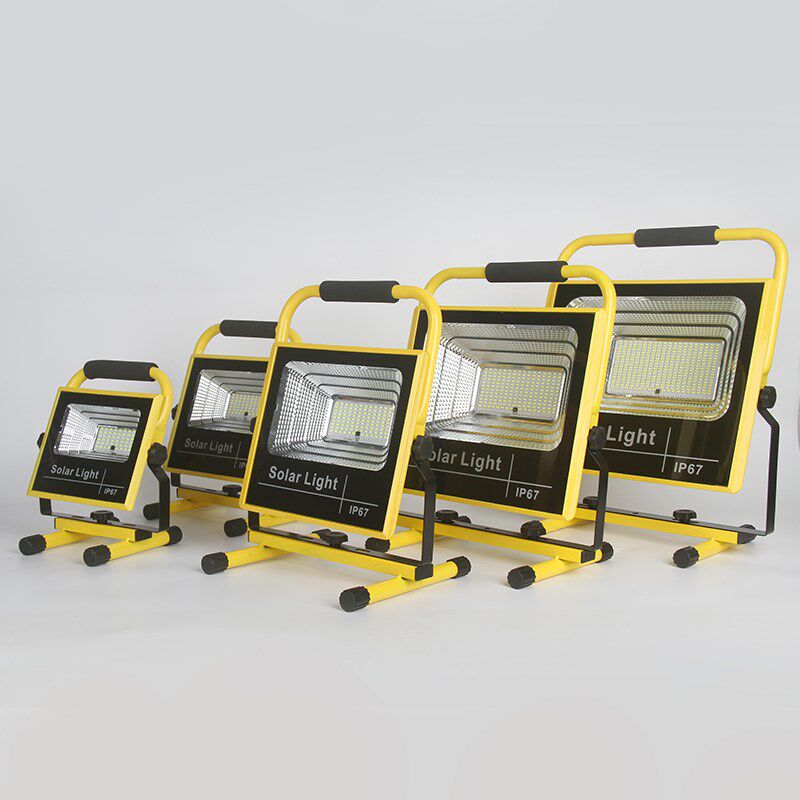 led手提充电灯投光灯移动便携应急警示户外防水露营摆摊停电照明