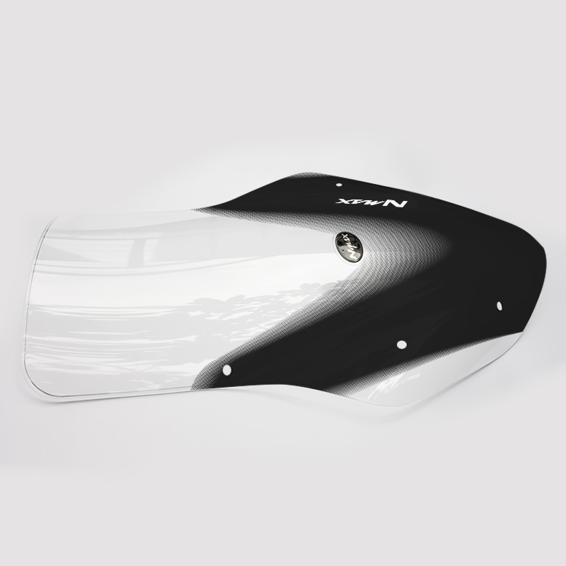 雅马哈20-21年NMAX155y改装挡风玻璃前挡风风挡防风板护胸TCS版