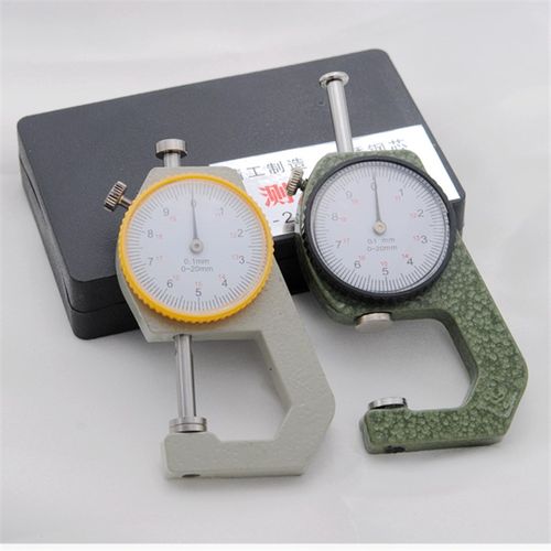 测量珍珠大小的卡尺 平头 精确度0.1Gmm 测厚规 测厚仪 厚薄规