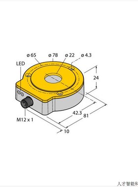 TURCK图尔克非接触式编码器RI360P4-QR24M1-HESG25X3-H1181.适用