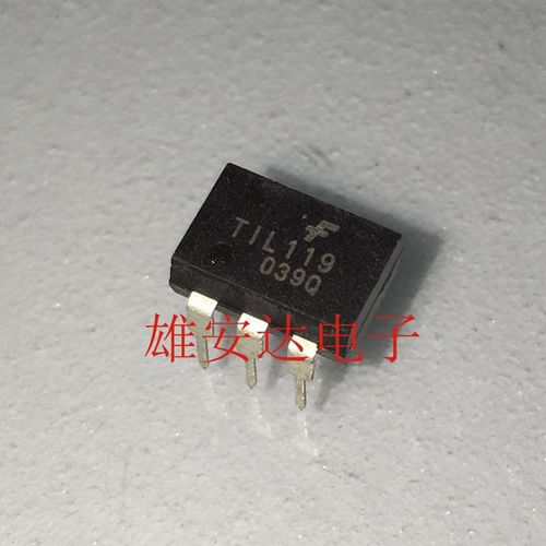 TIL119 直插DIP6 光电耦合器 光耦隔离器 原装现货