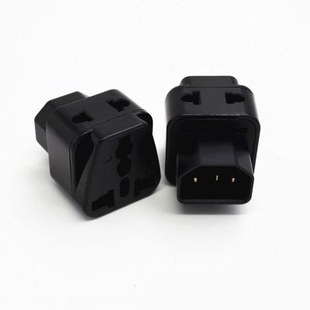 IEC 320 C14 Male to C13 Female Power Adapter  AU/US/UK/EU