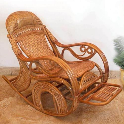 懒人椅藤编椅家用摇摇椅午休椅藤椅摇椅现代简约室内躺椅靠背椅子