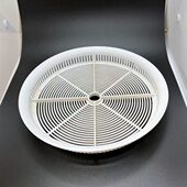 康丽多功能家用豆芽机配件豆筛网托盘洒水叶片水管压盘白色盒子